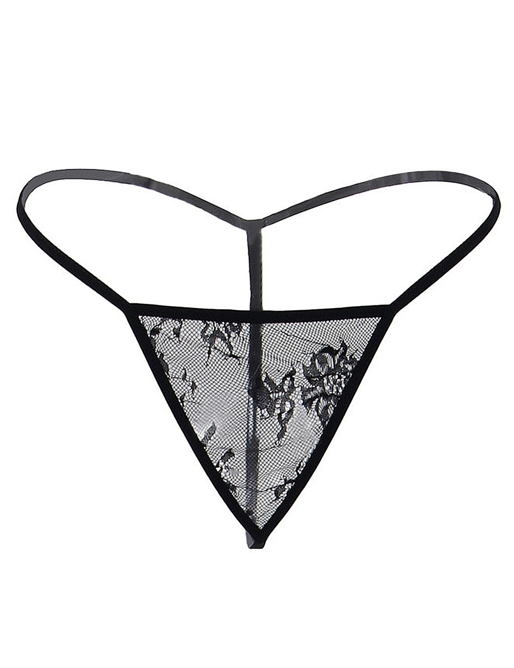 Eyelash Lace Mesh Nightgown — Plus Size Babydoll Lingerie