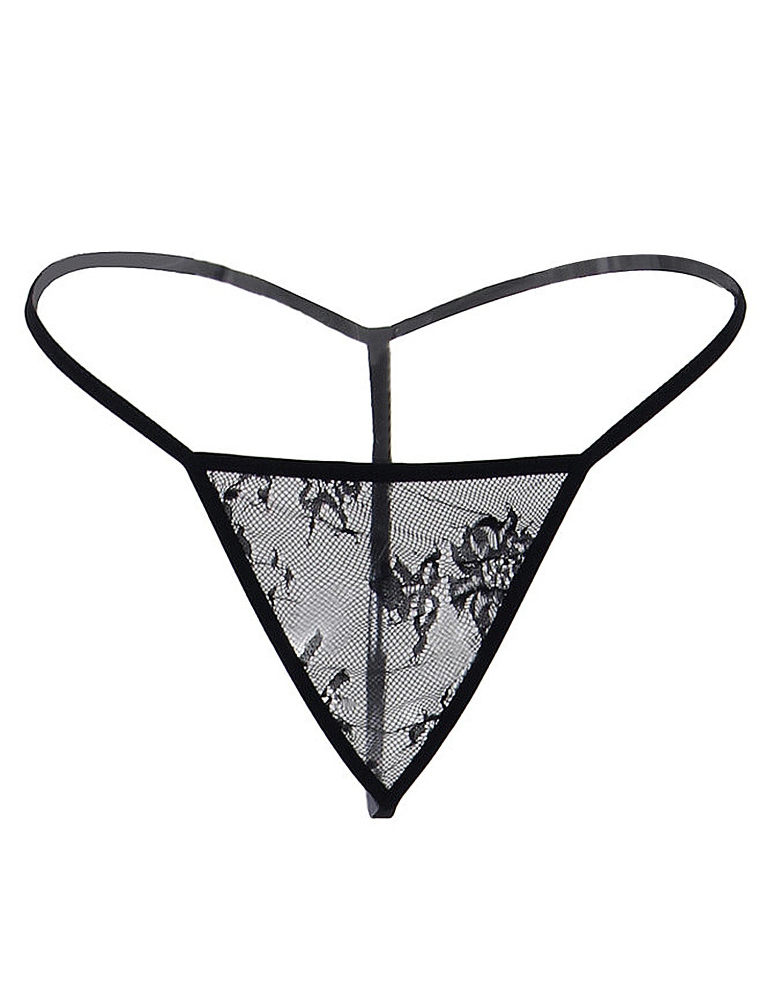 Eyelash Lace Mesh Nightgown — Plus Size Babydoll Lingerie