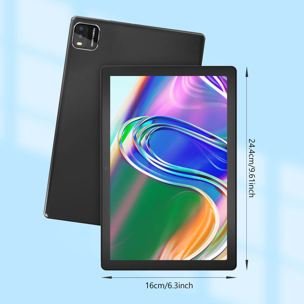 BAKEN 10.1" Android 16 Tablet – 12GB RAM, 64GB, Wi-Fi 6, 6000mAh