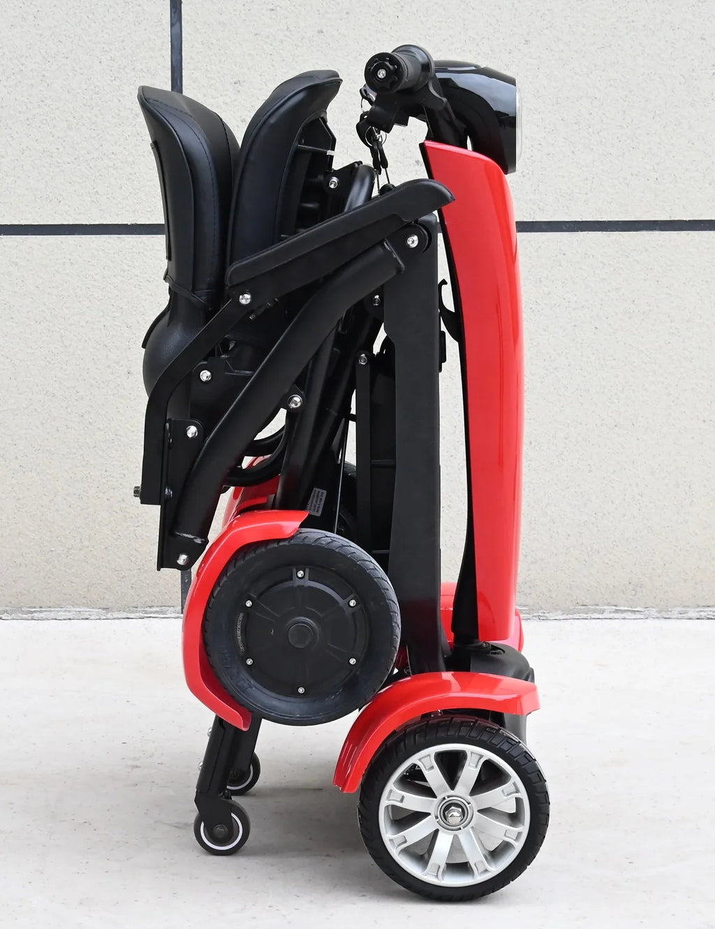 Foldable 4-Wheel Mobility Scooter – 250W Dual Motor, 20–50 km Range