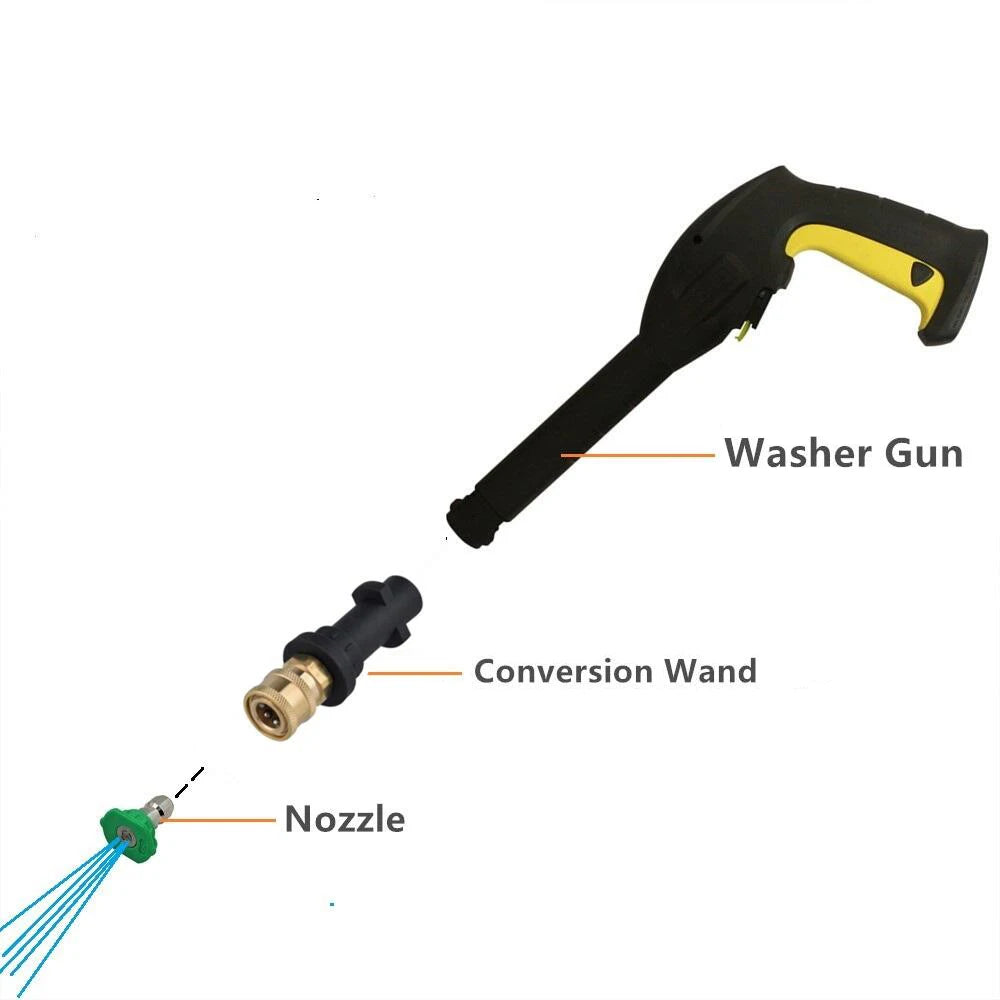 Pressure Washer Adapter – 1/4" Quick Release Connector for Karcher, Bosch, Nilfisk, LAVOR & More