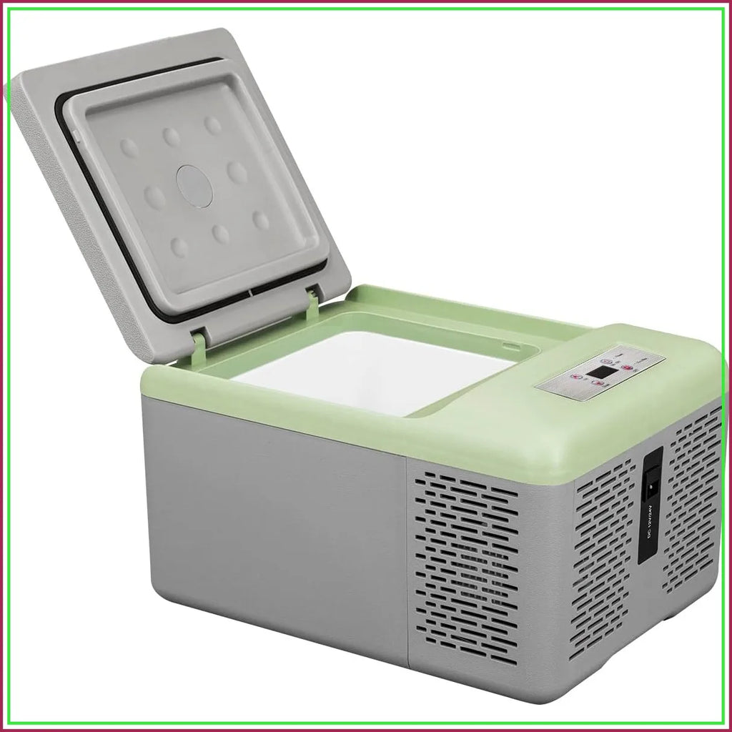 10 Quart Portable Freezer — 12V Car Refrigerator Fast Cooling -20°C to 20°C for Camping, RV, Truck & Boat