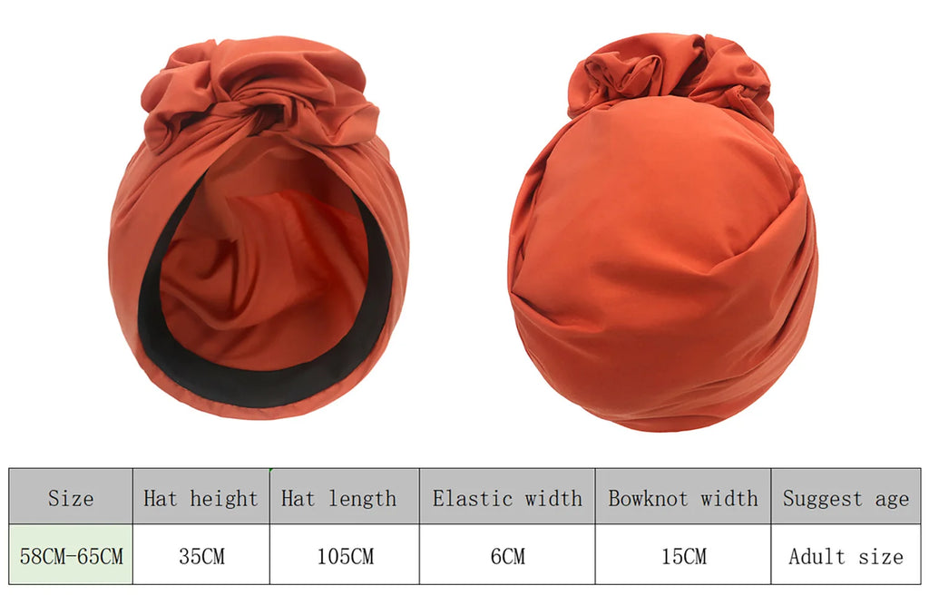 French Vintage Turban Hat & Headwrap | Women's Bandana Headscarf Bonnet