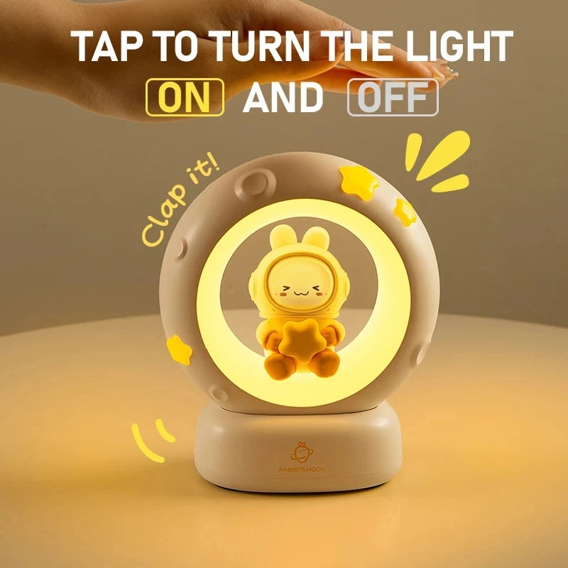 Animal Touch Night Light – Cat, Panda & Rabbit