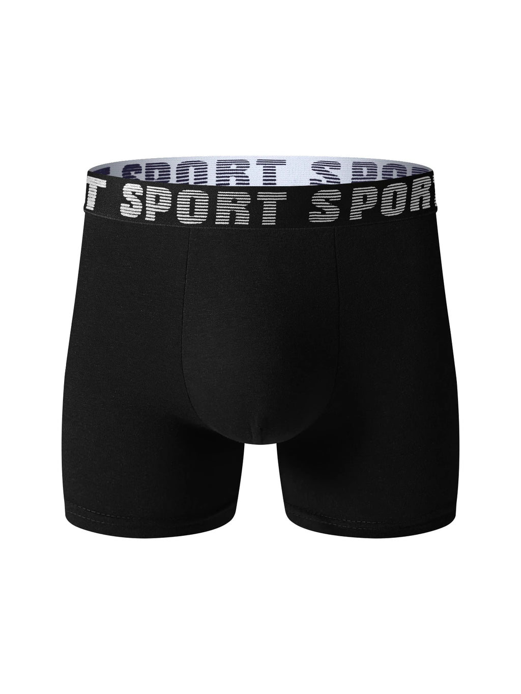 Men's Long-Leg Stretch Boxer Briefs, 8-Pack