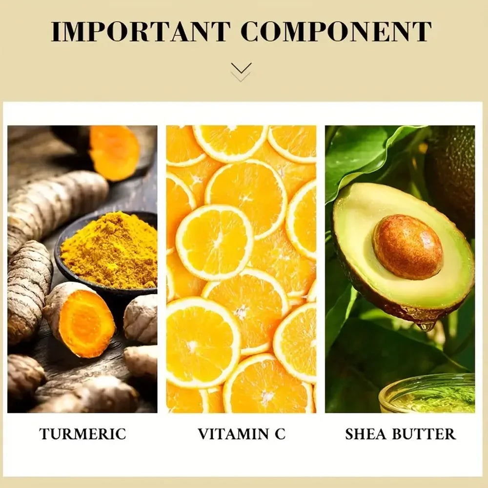 Turmeric Vitamin C Face Cream — Retinol Whitening Moisturizer