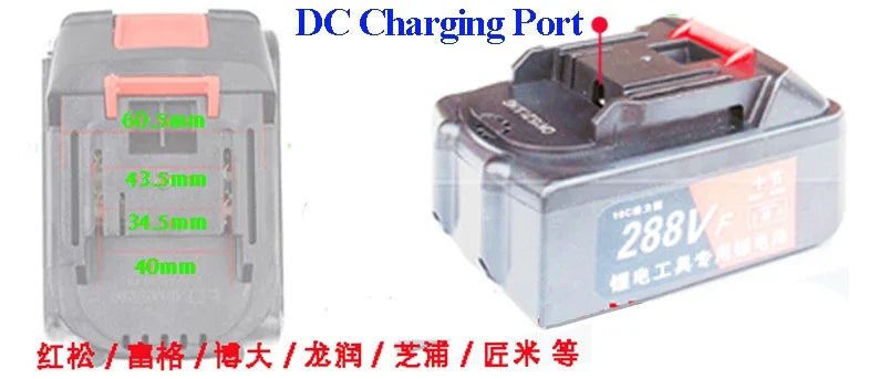 Li-ion Battery Case Adapter — Rechargeable Battery Holder with USB Output