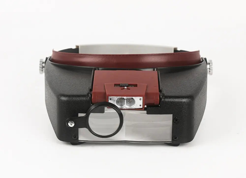 10X LED Magnifying Headband Glasses — Illuminated Loupe for Jewelry, Repair & Close-Up Work