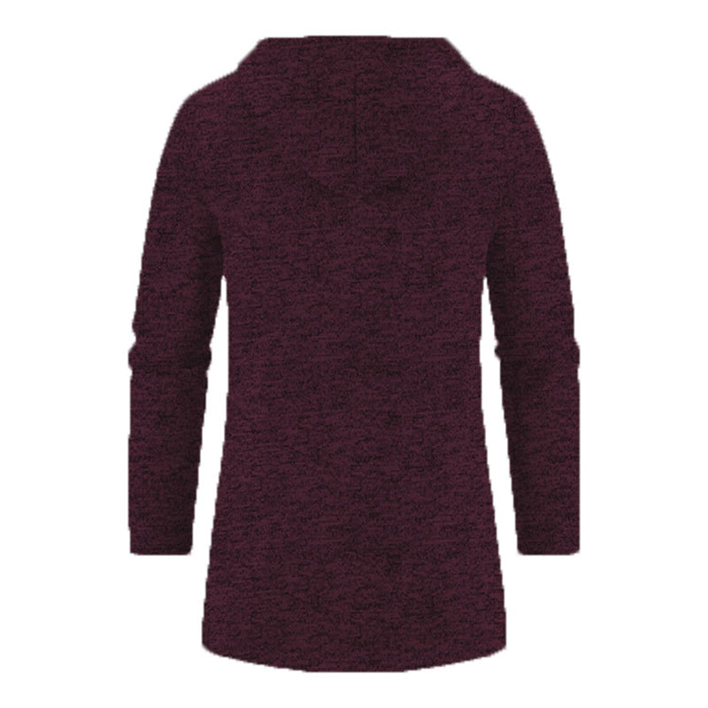 Men's Longline Zip-Up Hoodie