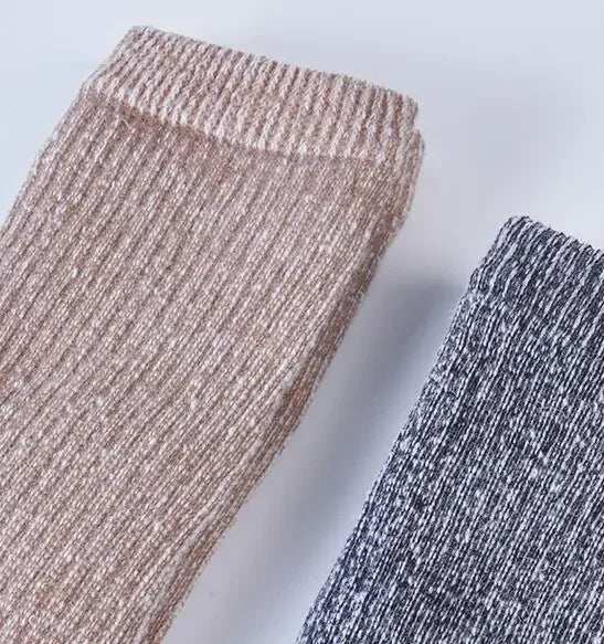 Merino Wool Hiking Crew Socks for Cold Weather