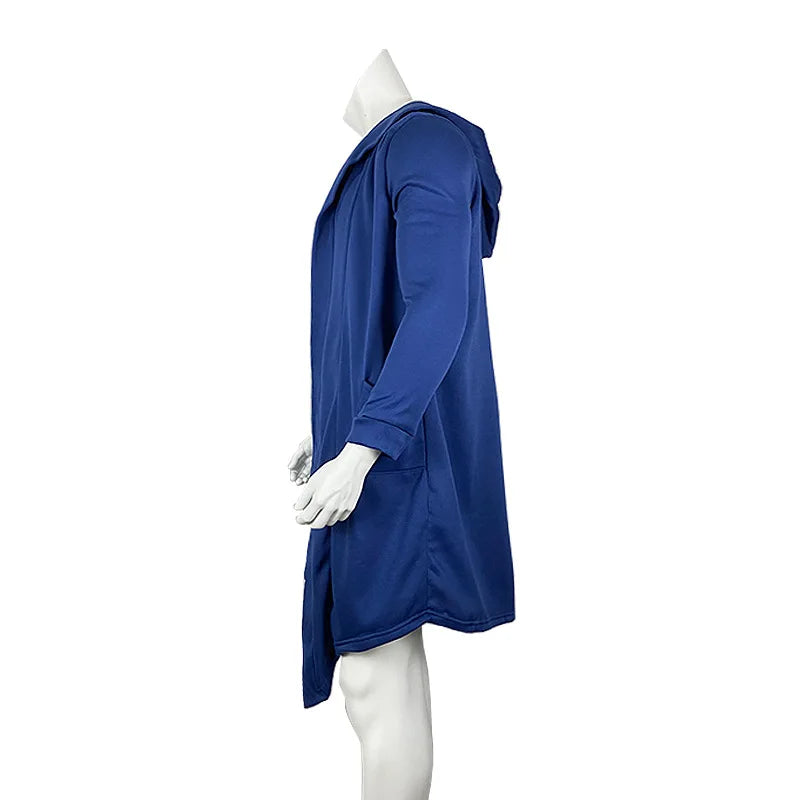 Men's Hooded Fleece-Lined Trench Coat