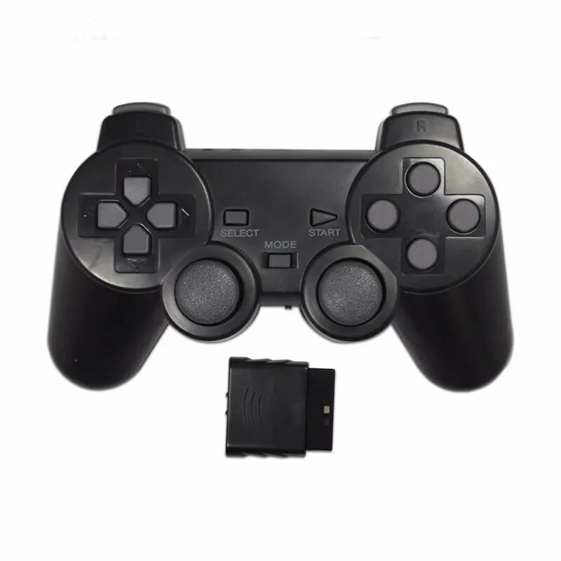 2.4G Wireless PS2 Gamepad – Dual Vibration Joystick Controller for PC & USB