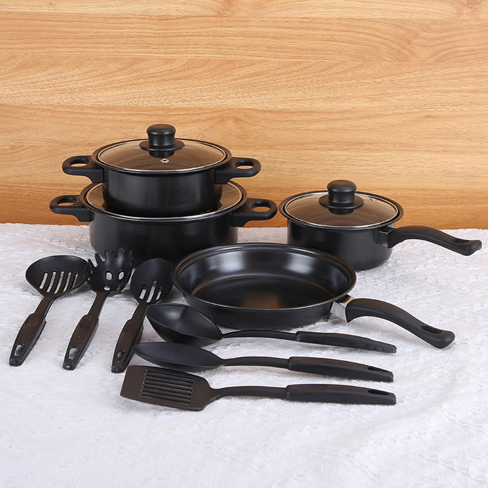 Nonstick Cookware Set – Pots, Frying Pan & Utensils