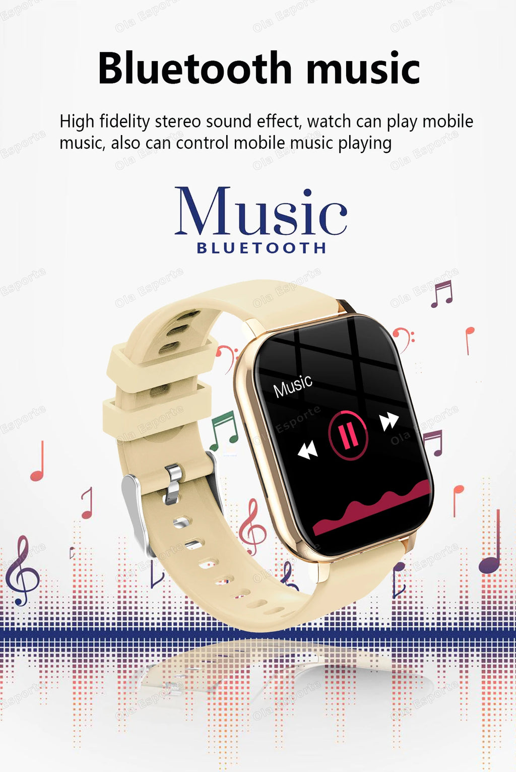 Smart Watch 2.01" HD Display | Answer Calls Sport Modes DIY Dial Weather Forecast Smartwatch