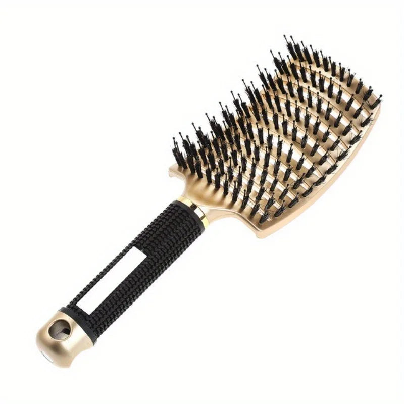 Scalp Massage Hair Brush – Professional Detangling Tool for Wet & Curly Hair