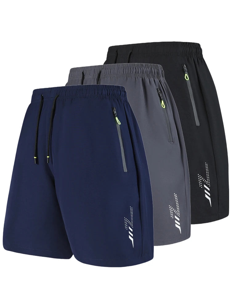 Men's Elastic Casual Running Shorts — Lightweight Everyday Athletic Shorts