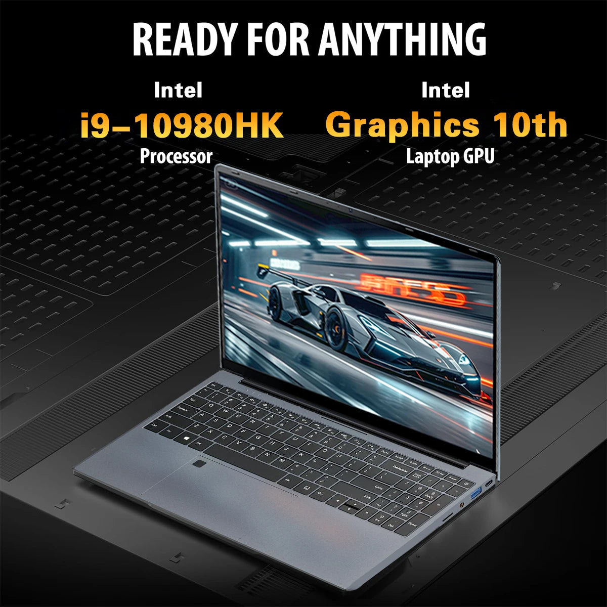 15.6" Intel Core i9-10980HK Gaming Laptop – 16GB DDR4, Up to 2TB SSD, Windows 11 Pro