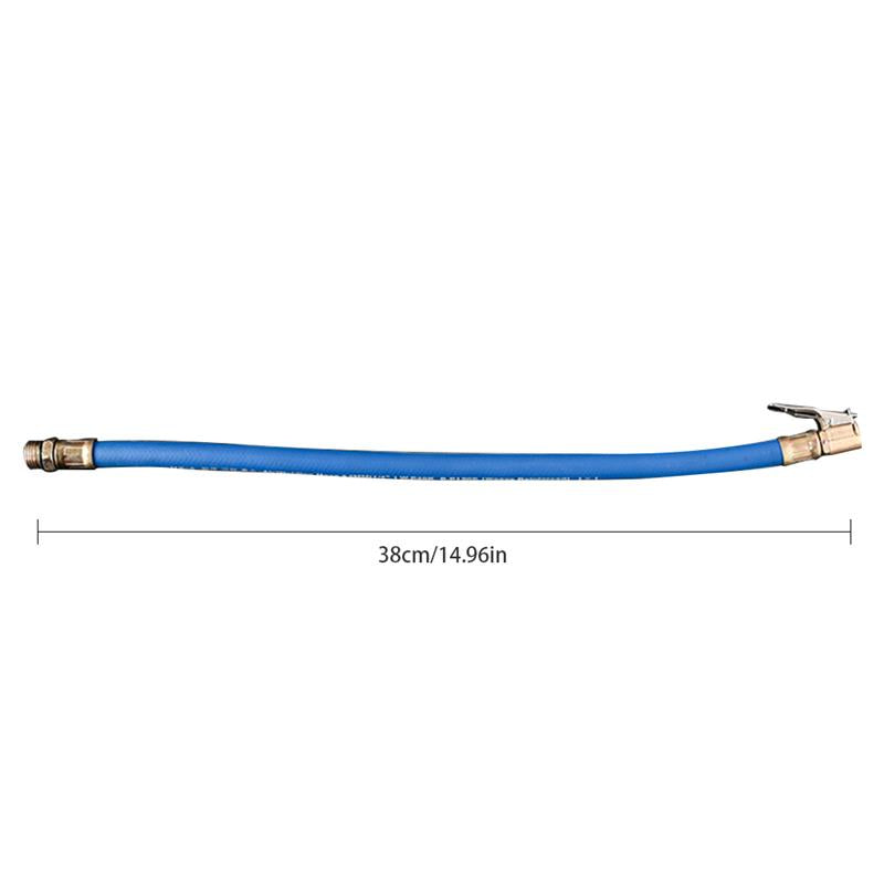 Tire Inflator Hose Extension with Locking Air Chuck