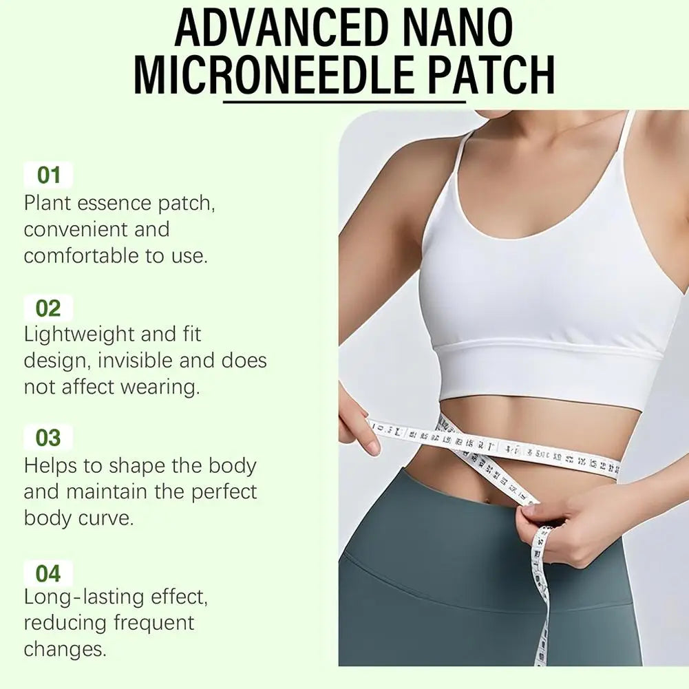 Nano Microneedle Body Patch – 7-Piece Skin Smoothing & Line Reducing Set