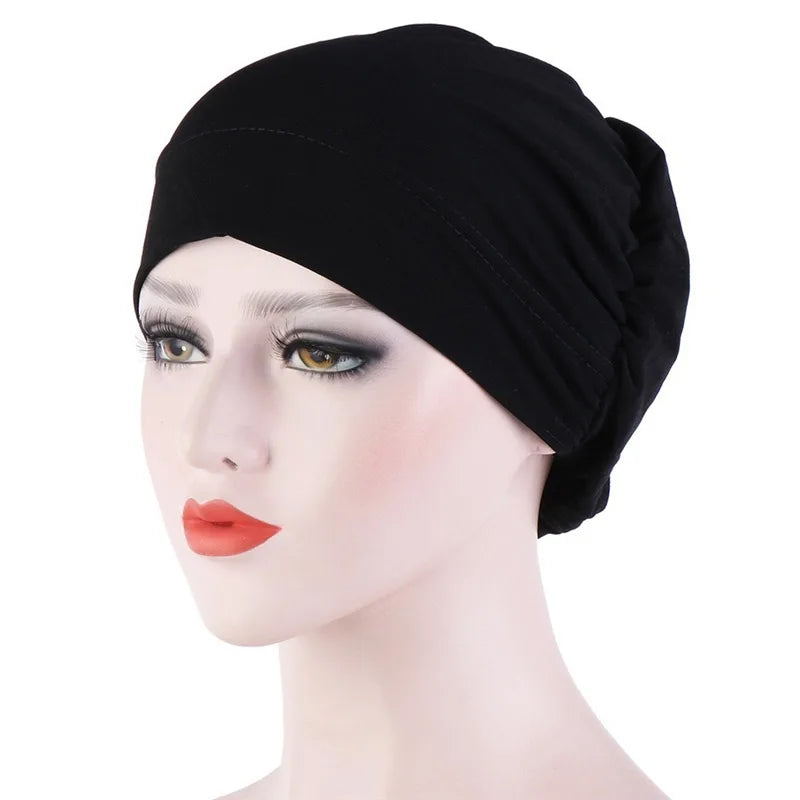 French Vintage Turban Hat & Headwrap | Women's Bandana Headscarf Bonnet