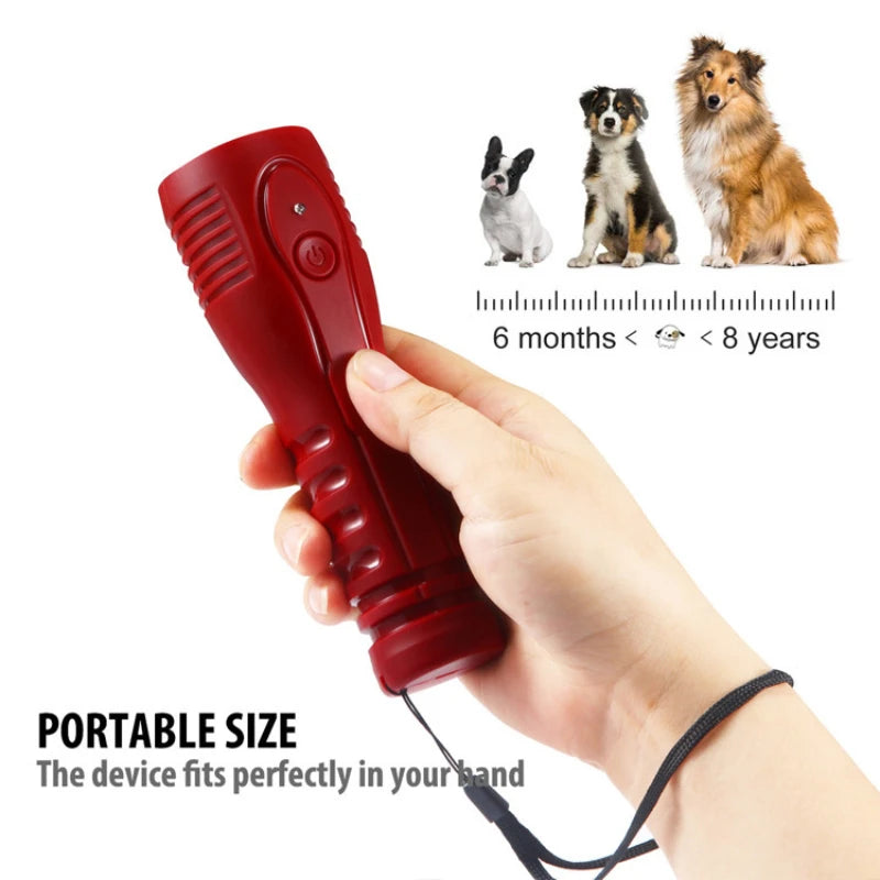 Rechargeable Ultrasonic Dog Repeller – Anti-Barking & Dog Protection Device