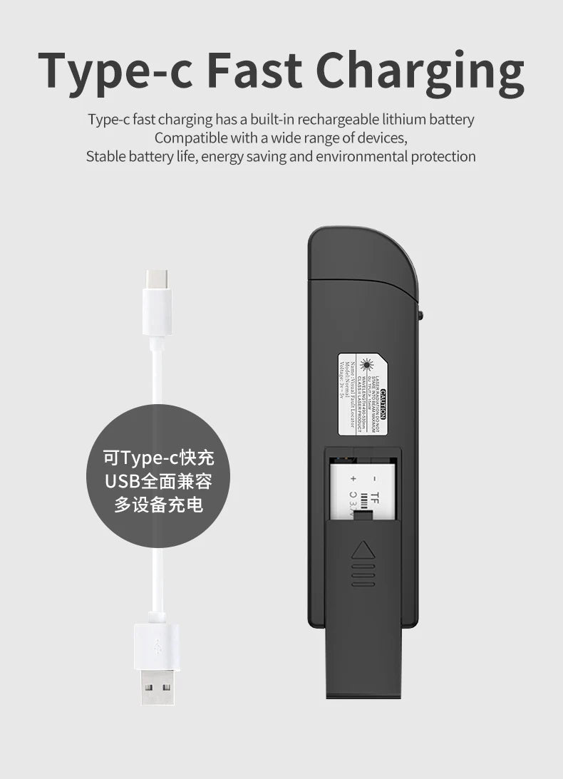 Green VFL Fiber Optic Laser Pen – 15mW Visual Fault Locator for FTTH Network Testing