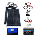 4000W Solar Panel Kit – 12V to 110V/220V with 6000W Inverter & 12V Battery Charging for Home, RV & Emergency