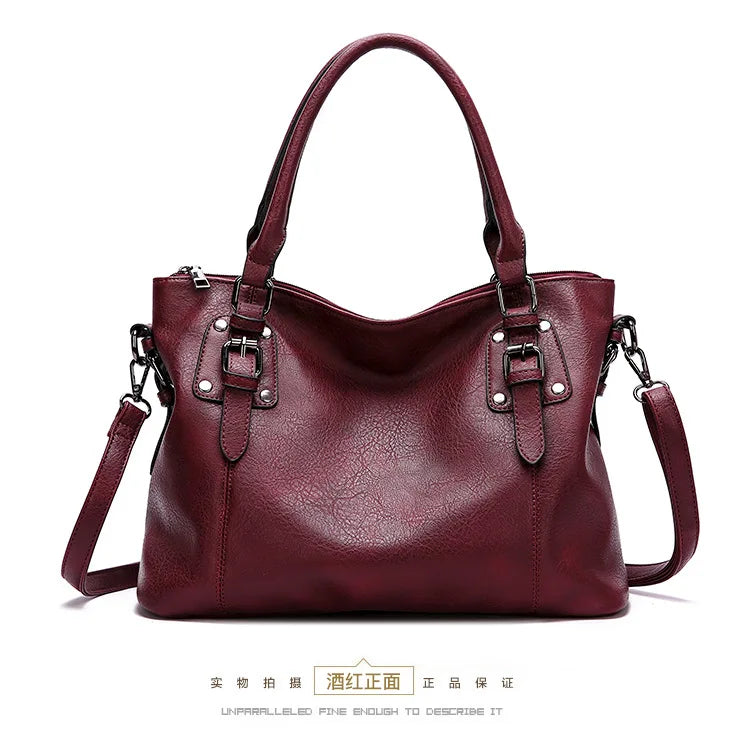 Vintage Patent Leather Pillow Shoulder Bag – Luxury Hobo Crossbody Handbag for Women
