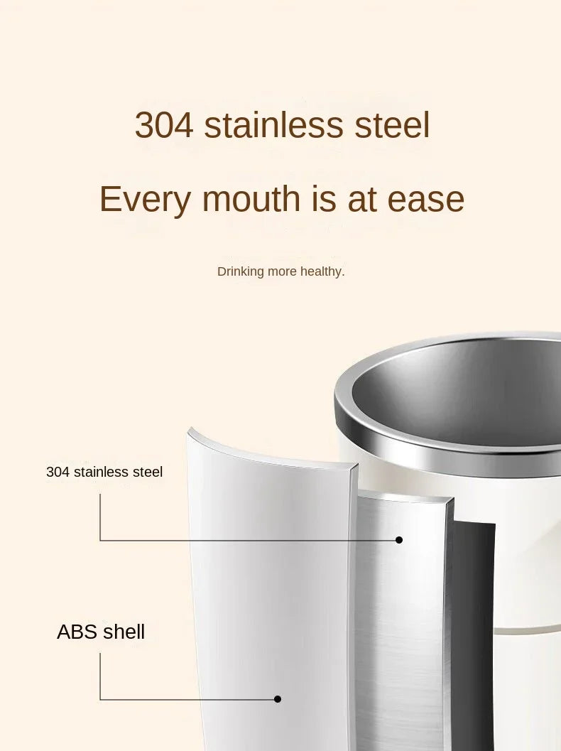 380ml Self-Stirring Electric Coffee Mug – IPX67 Waterproof, LCD Temp Display & USB-C Rechargeable Auto Mixing Cup