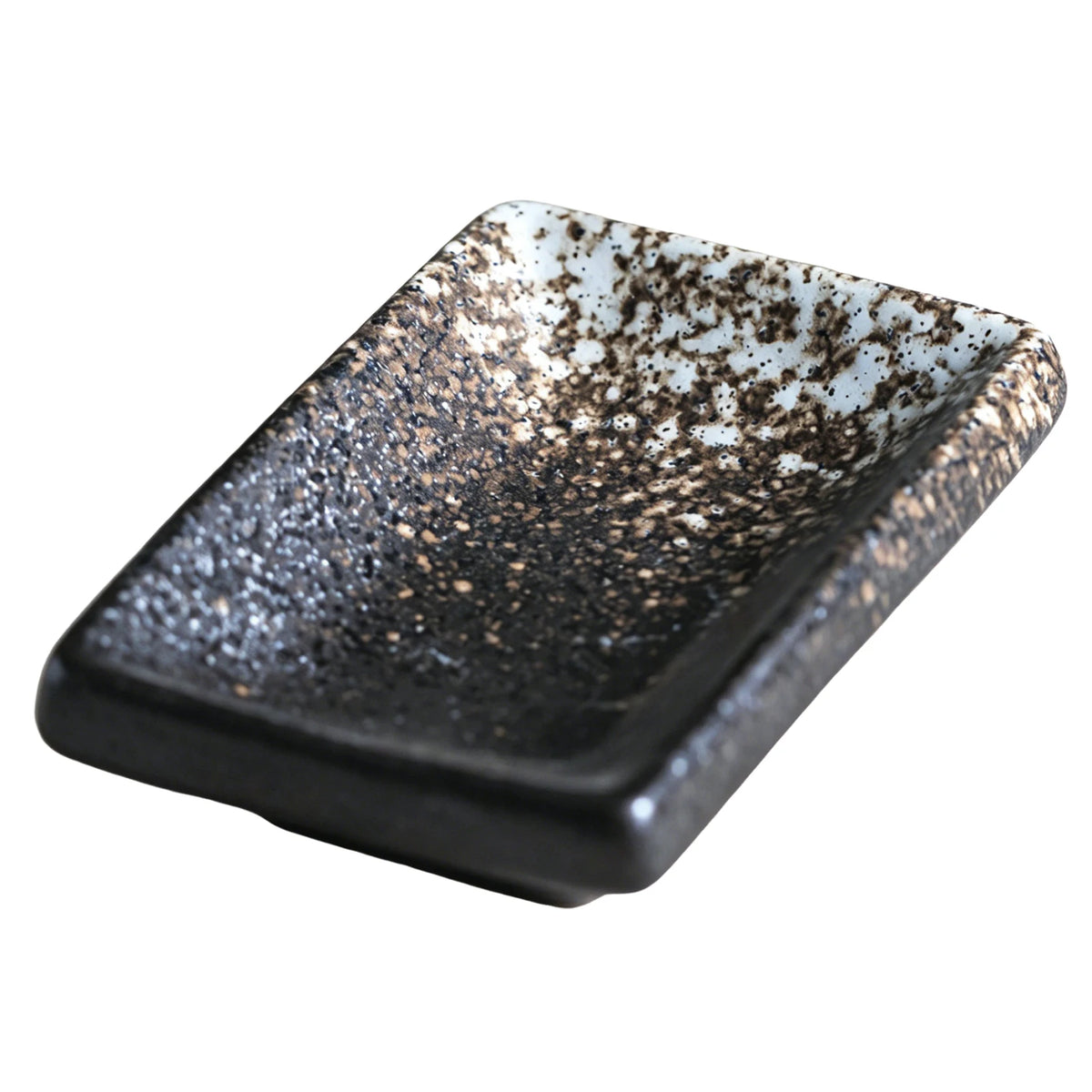 Ceramic Soy Sauce Dish – Japanese-Style Rectangular Bowl