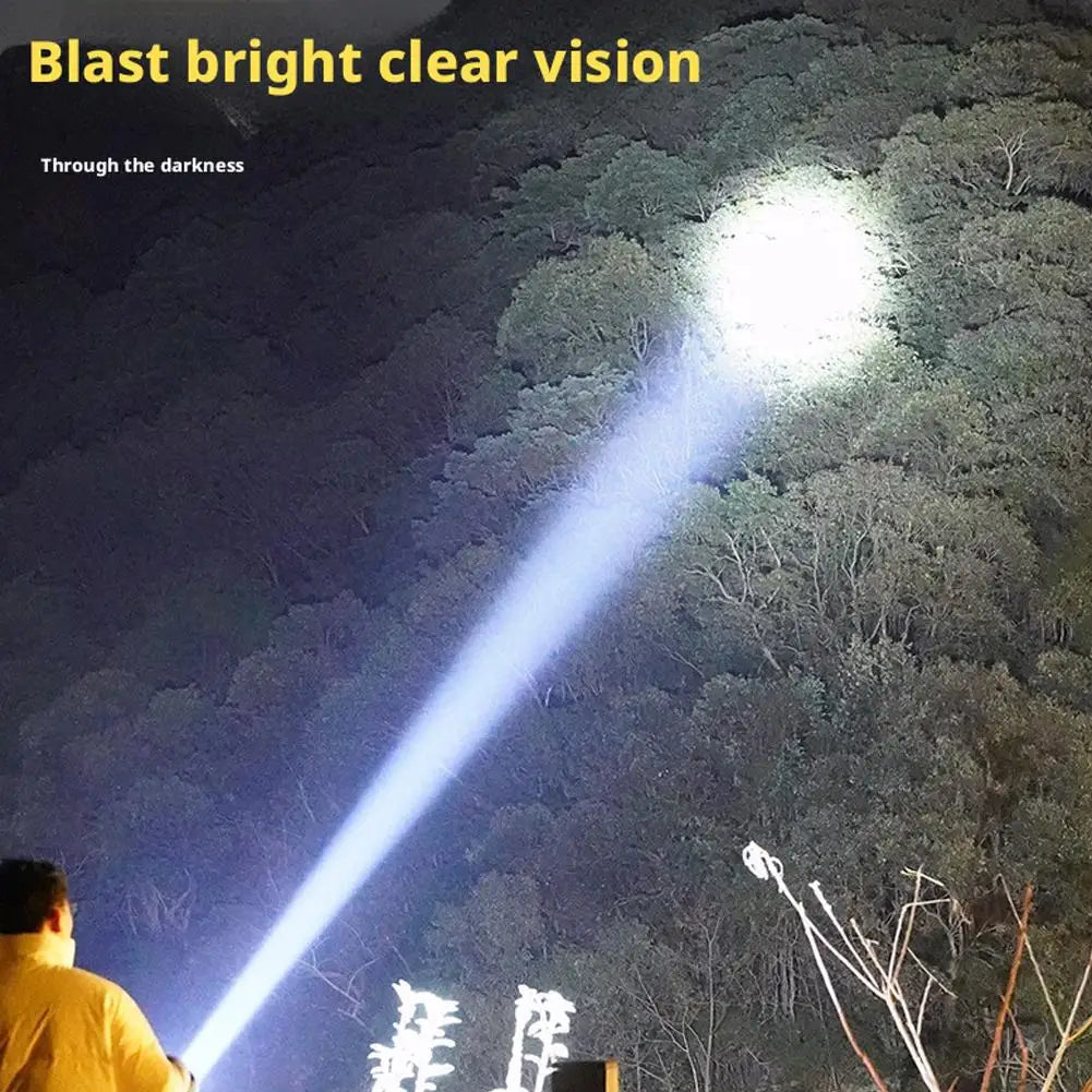 Mini COB LED Flashlight – 400 Lumen, 180° Rotating Magnetic Base, IP68, USB Rechargeable Work Light
