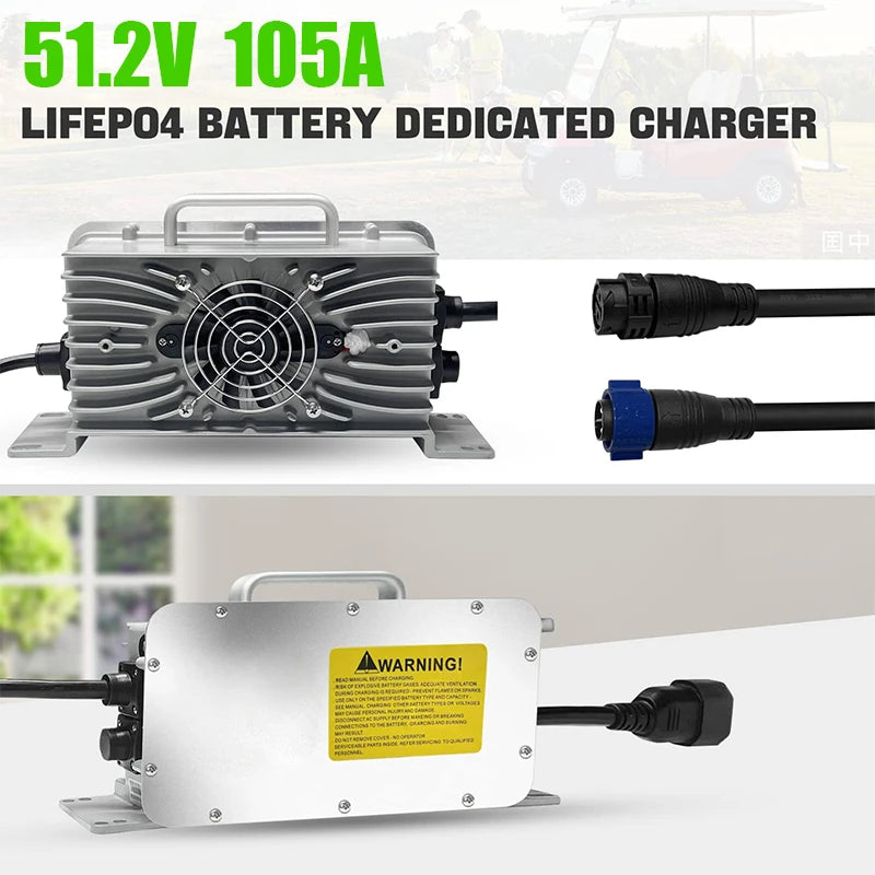 48V 105Ah LiFePO4 Battery for Ryobi Riding Lawn Mower – 6000+ Cycles, IP67, 12-Year Warranty