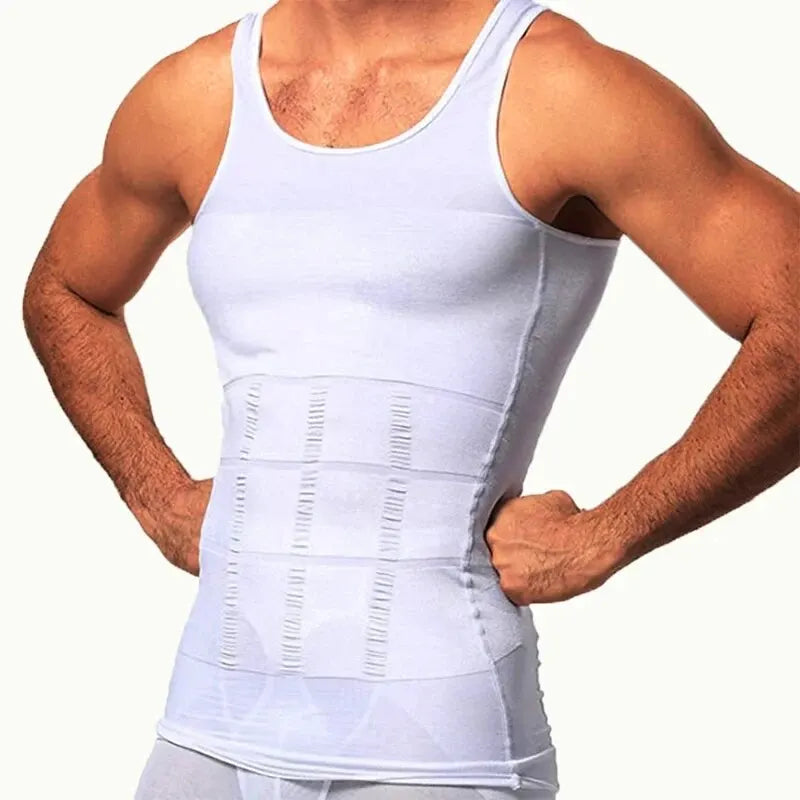 Men's Slimming Compression Waist Trainer Tank Top