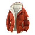 Men's Cotton-Padded Hooded Winter Jacket