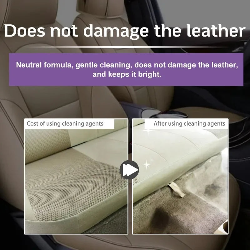 Multifunctional Car Interior Foam Cleaner Spray – Waterless Upholstery & Seat Degreaser, 100ml or 300ml