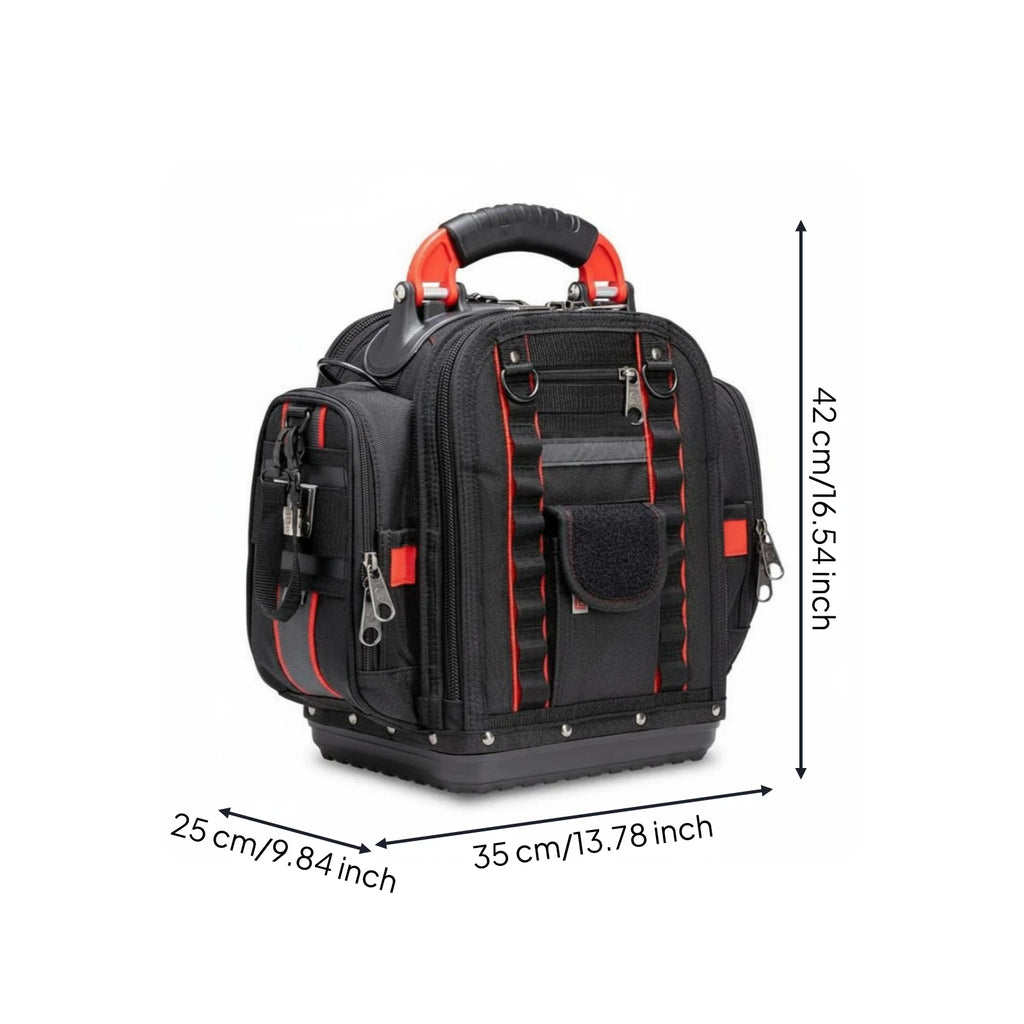 Heavy Duty Tool Backpack – Wear-Resistant Tool Bag for Contractors