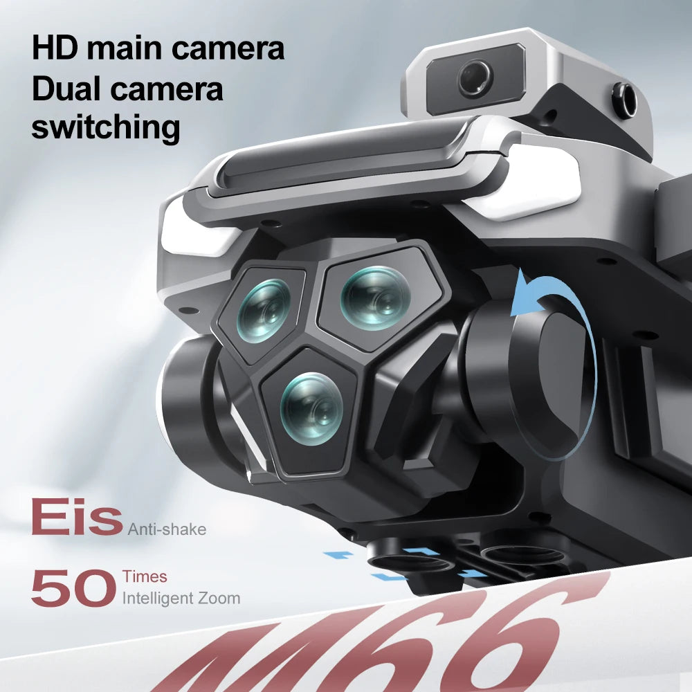 M66 Foldable Camera Drone with Screen Remote