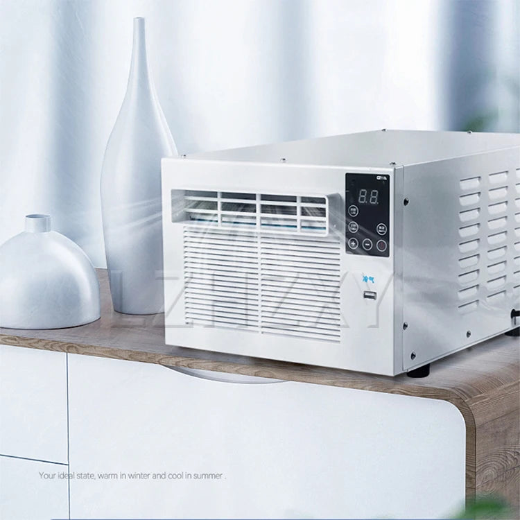 Portable Outdoor Air Conditioner — 1876 BTU Mosquito Net AC for Tent, Dormitory & Indoor Drainless Cooling