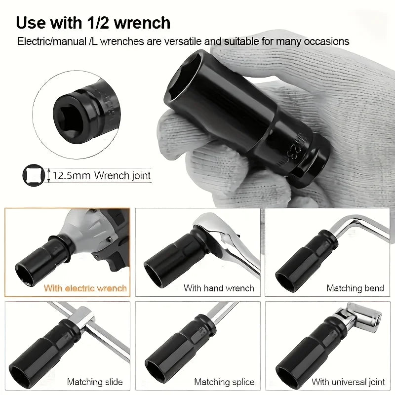 10-Piece Extended Socket Tool Set
