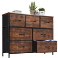 JHK 7-Drawer Dresser & Storage Chest – Fabric Drawers, Clothes Organizer for Bedroom & Living Room