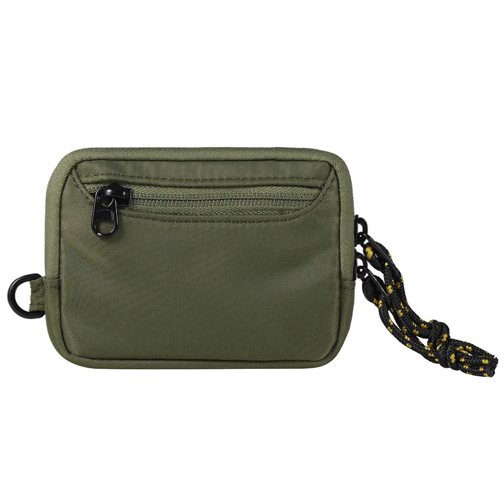 Mini Coin Purse Wallet – Large Capacity Card Holder, Multi-Slot Small Change Wallet for Women & Men