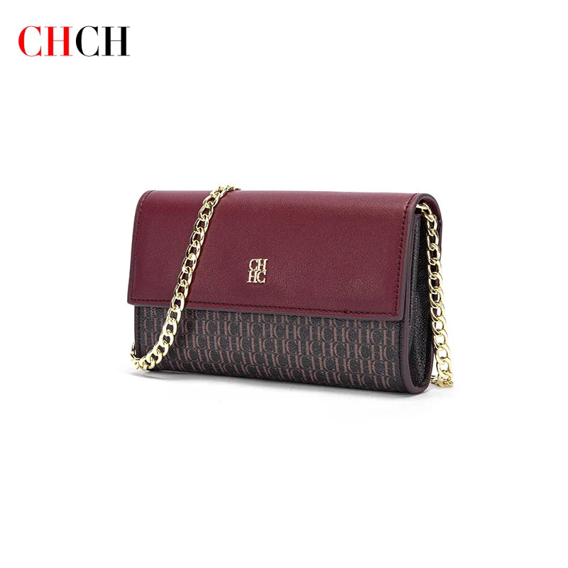 Women's Magnetic Flip Chain Shoulder Bag – Small Square Crossbody Wallet Bag