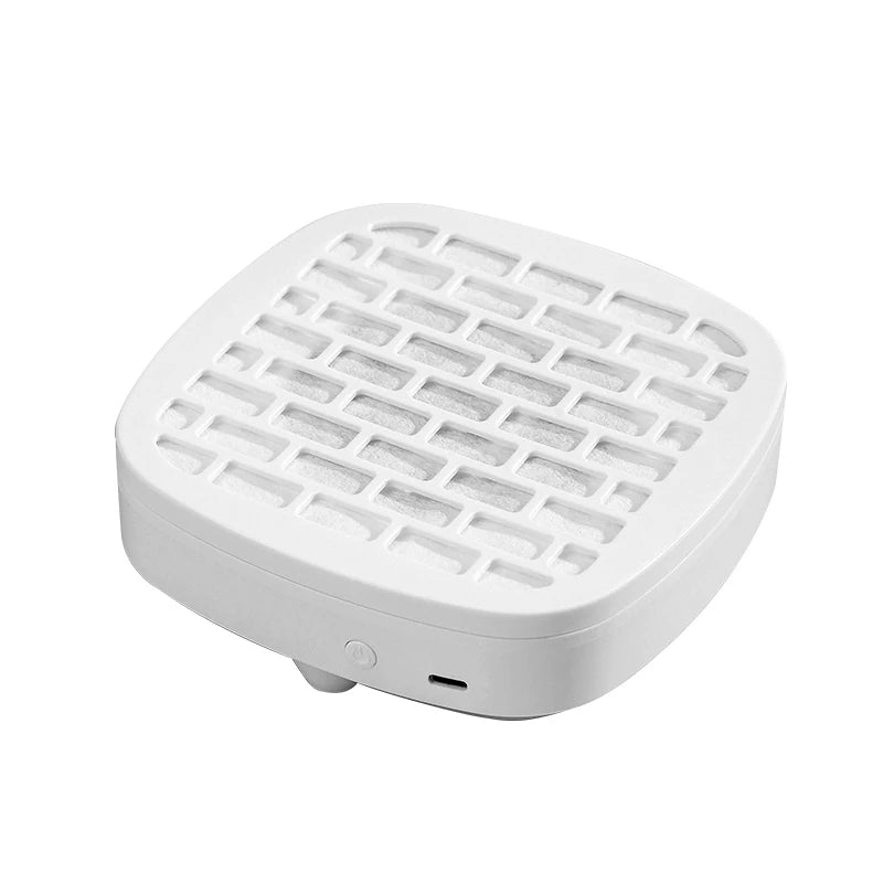 Mini Nail Dust Collector Extractor Fan – USB Powered Manicure Vacuum with Paper Filter