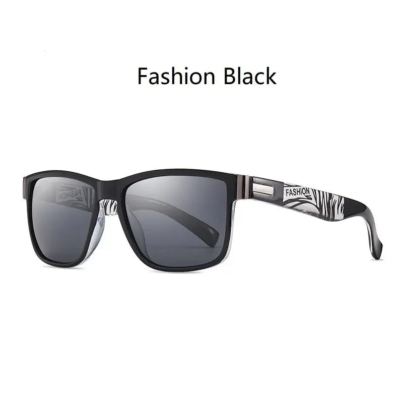 Fashionable Vintage Square Sunglasses | Luxury Designer Driving Fishing Eyewear for Men & Women