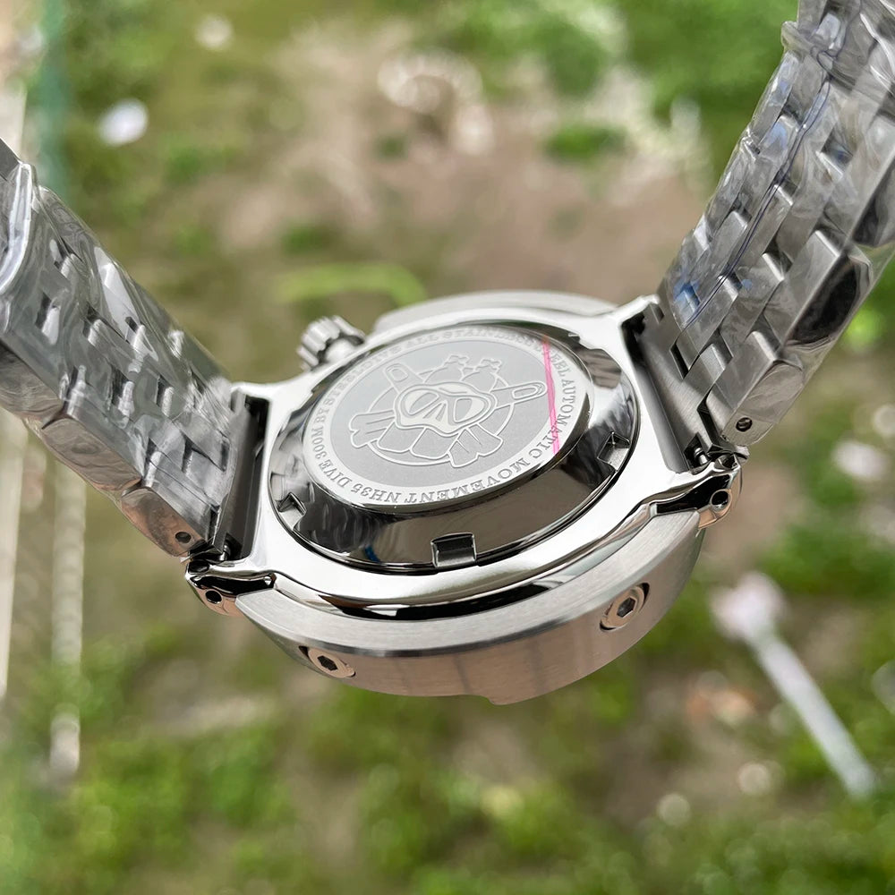 STEELDIVE SD1975C Tuna Can Dive Watch | 300M Waterproof NH35 Movement Ceramic Bezel