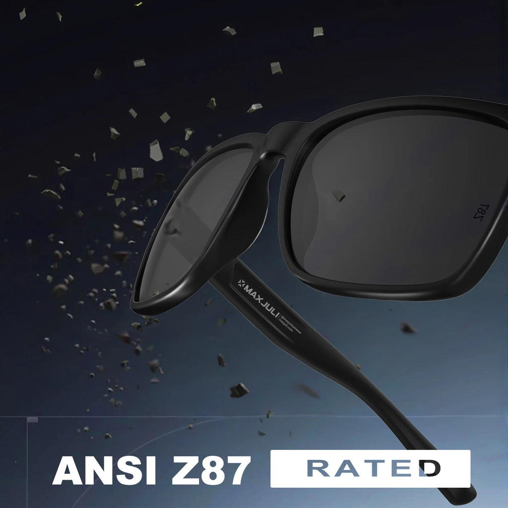 MAXJULI Z87 Oversized UV400 Sunglasses — Wide Fit