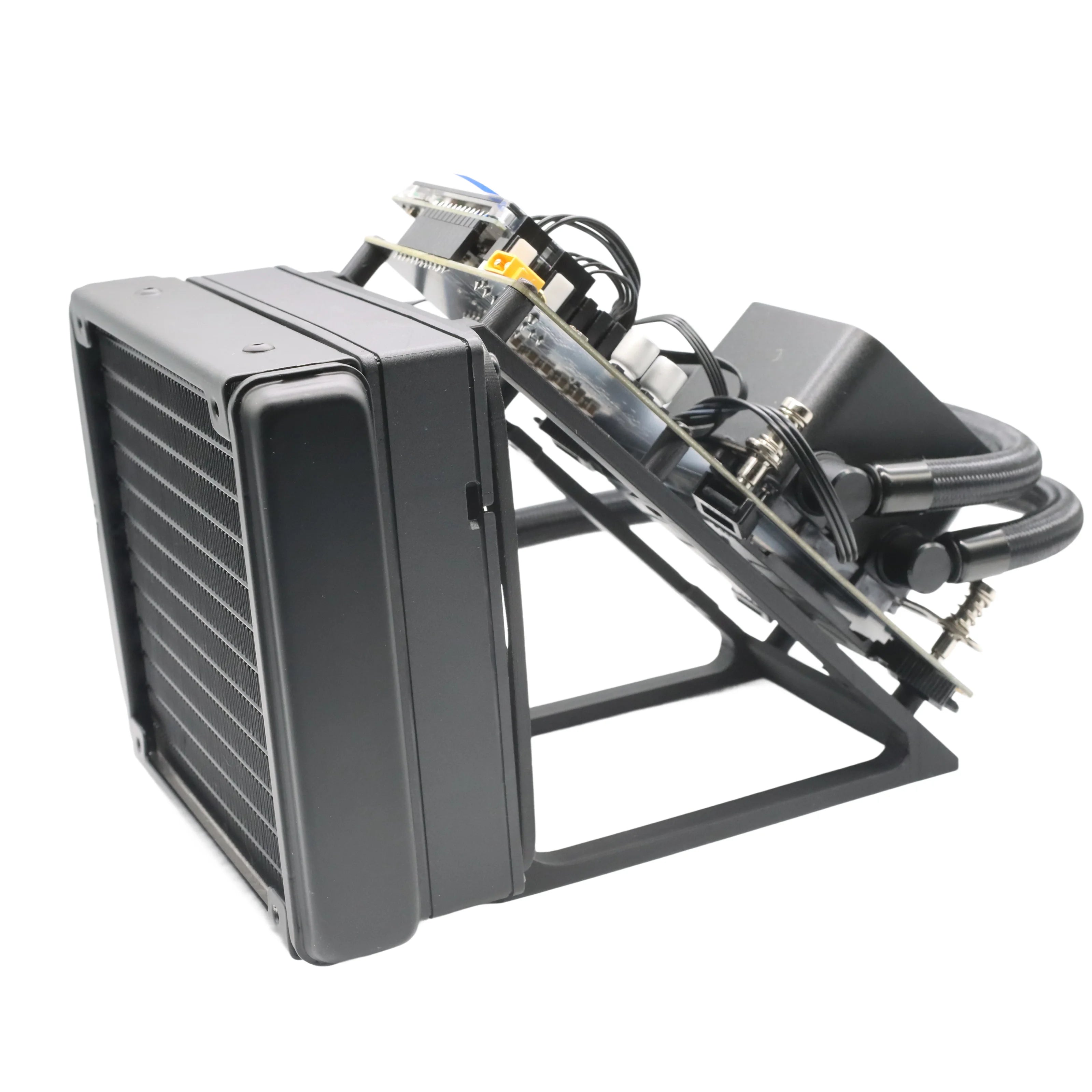 NerdQaxe++ Rev6.1 Hydro Bitcoin Miner – 6TH/s, 100W, SHA-256 Open-Source ASIC