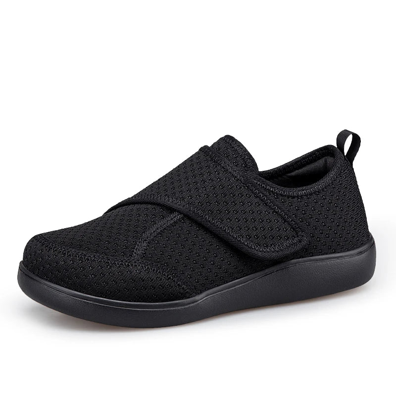Adjustable Open-Toe Diabetic Shoes for Elderly – Wide Fit Orthopedic Sandals