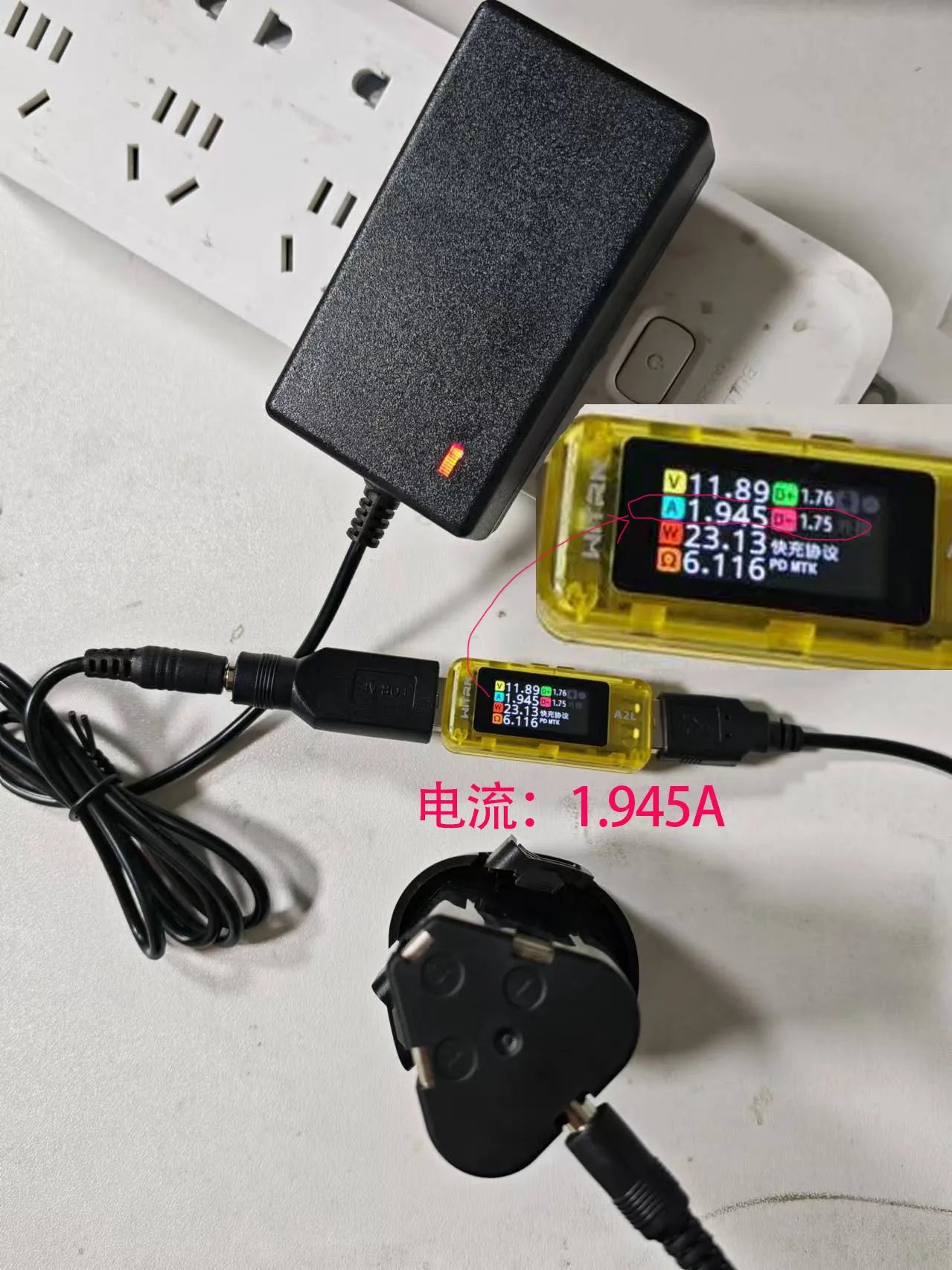 18650 Lithium Battery Charger – 12.6V 2A & 21V 1A for Screwdriver & Wrench Battery Packs (DC 5.5mm)