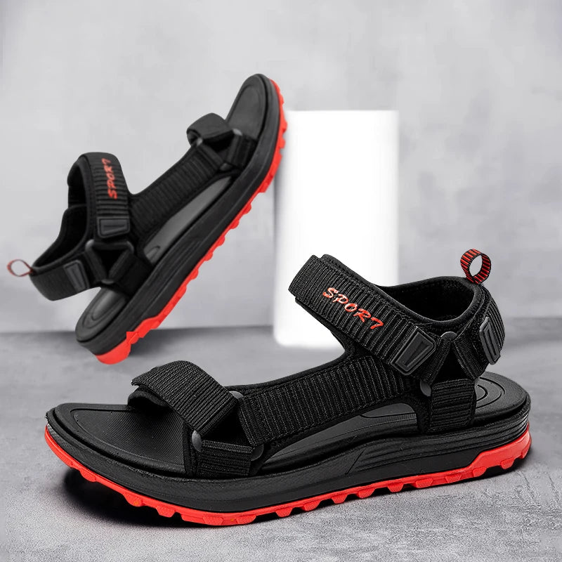 Men's Lightweight Casual Beach Sandals – Comfortable Outdoor Holiday Sandals